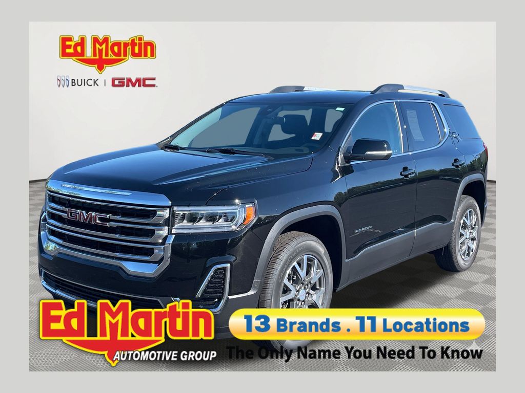Black (Ebony Twilight Metallic) 2023 GMC Acadia SLE FWD SUV / Crossover Front-Wheel Drive 9-Speed Automatic