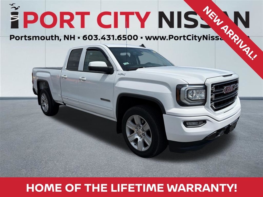 Summit White 2017 GMC Sierra 1500 Pickup Truck Four-Wheel Drive 6-Speed Automatic Overdrive