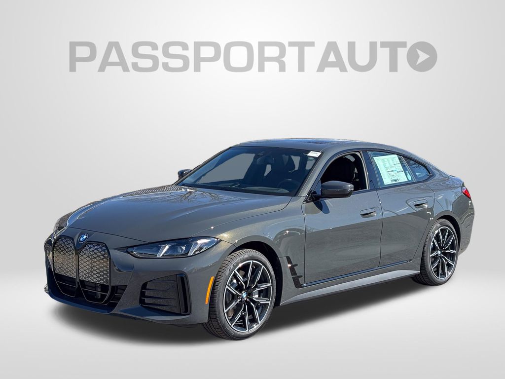 Gray (Dravit Grey Metallic) 2026 BMW i4 Sedan All-Wheel Drive Automatic