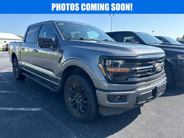Carbonized Gray Metallic 2024 Ford F-150 Pickup Truck Four-Wheel Drive Automatic
