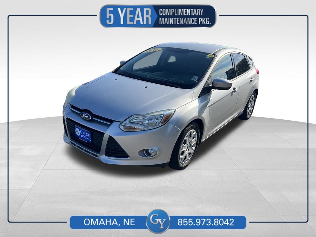 Ingot Silver Metallic 2012 Ford Focus Hatchback Front-Wheel Drive 6-Speed Automatic