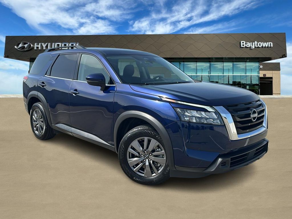 2025 Nissan Pathfinder SV Blue at South Houston Nissan