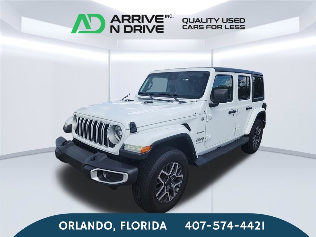 White 2024 Jeep Wrangler SUV / Crossover Four-Wheel Drive 8-Speed Automatic