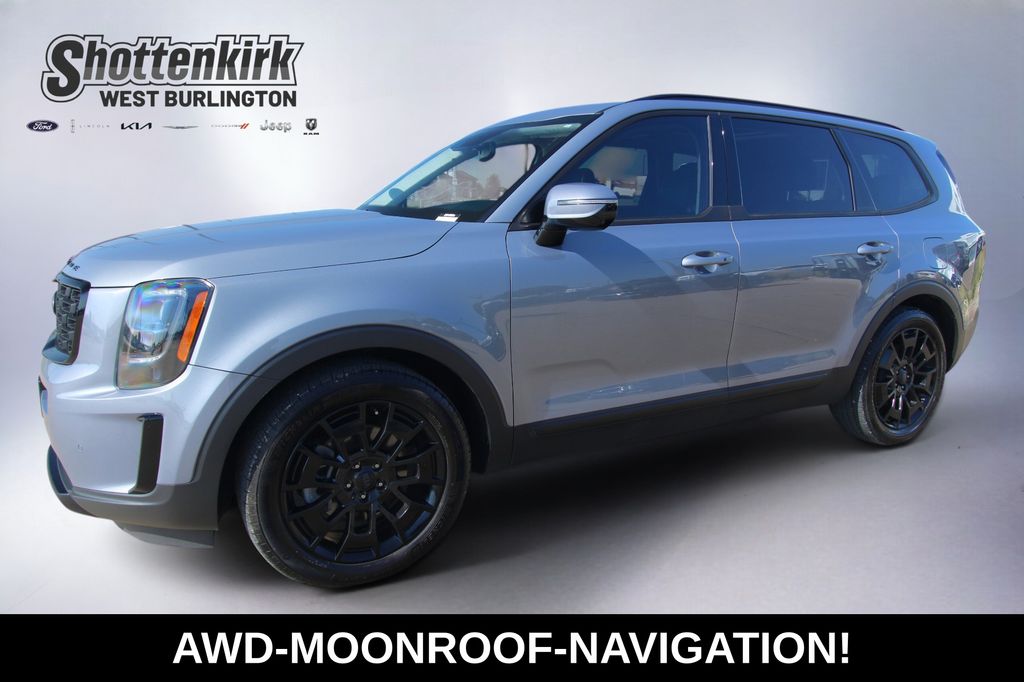 Everlasting Silver 2021 Kia Telluride SUV / Crossover All-Wheel Drive 8-Speed Automatic