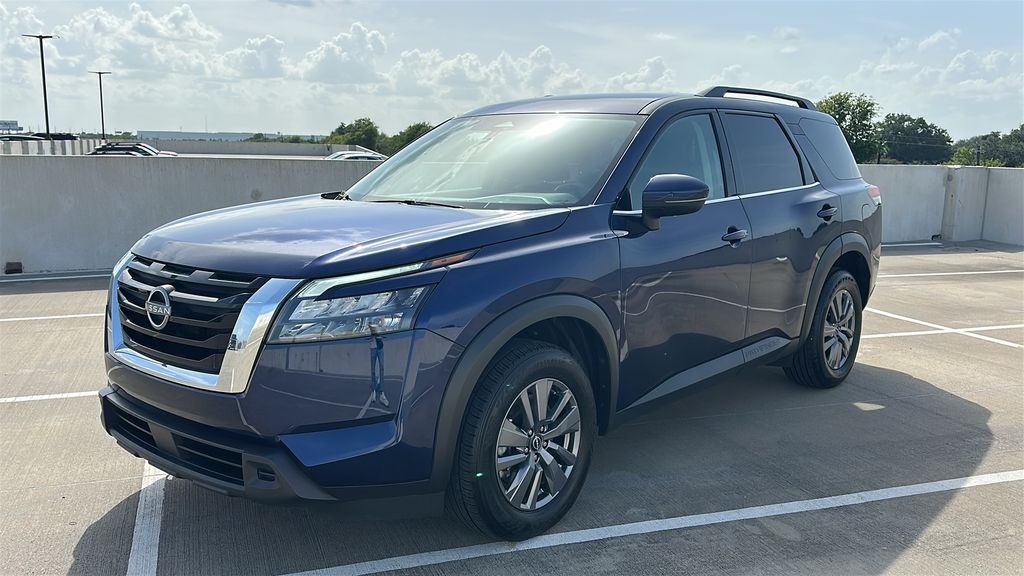 2025 Nissan Pathfinder SV Blue at South Houston Nissan