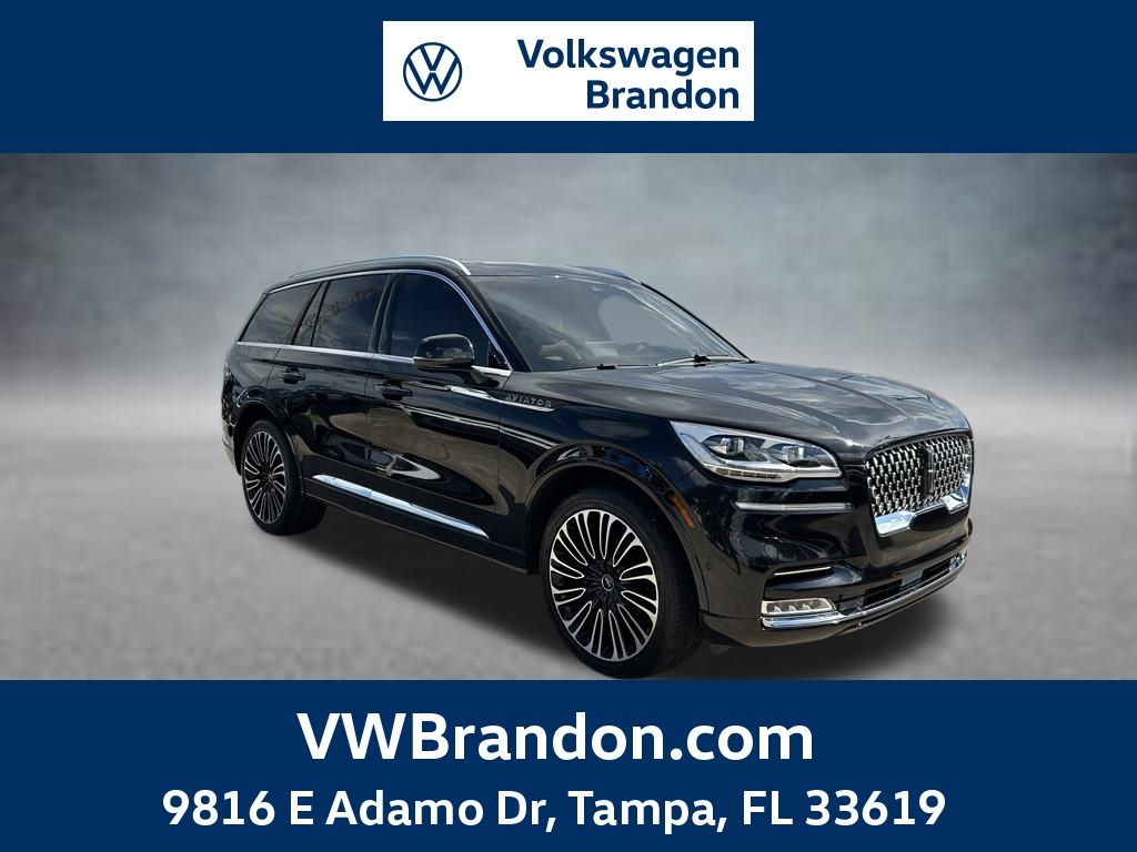 Infinite Black Metallic 2020 Lincoln Aviator SUV / Crossover All-Wheel Drive Automatic