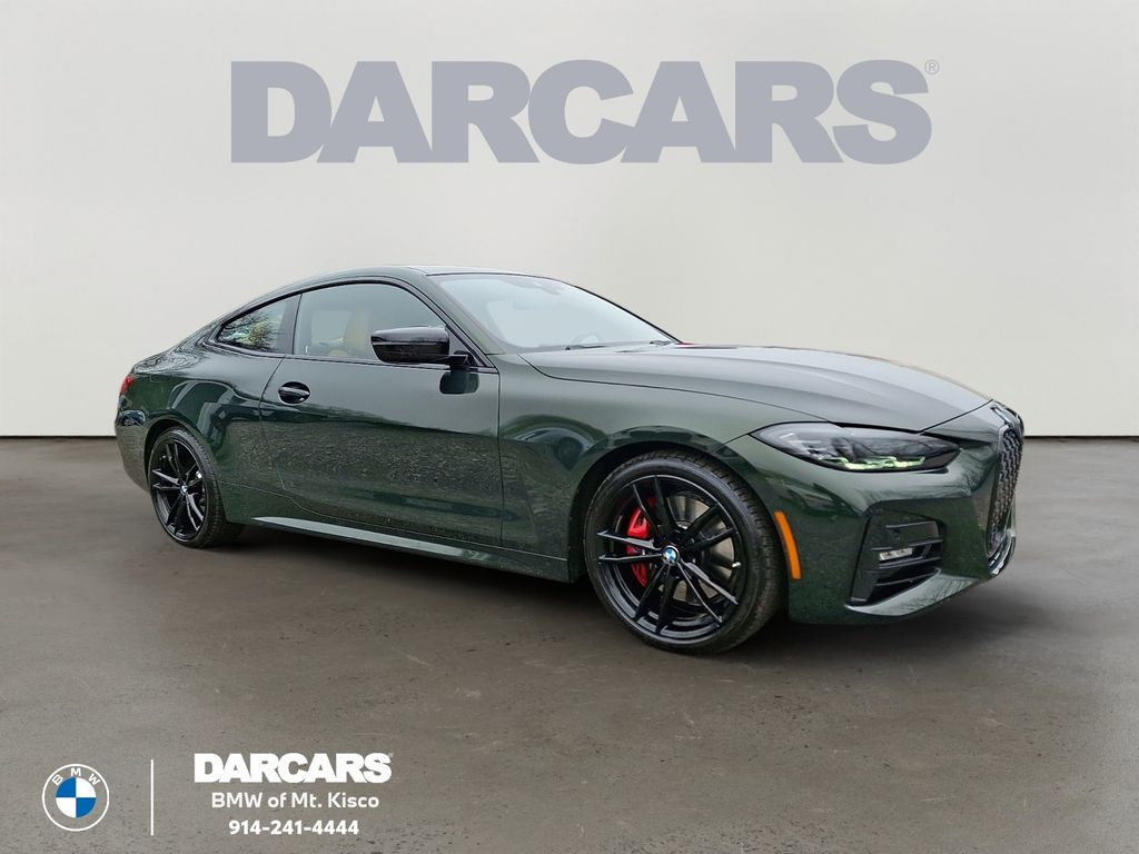 San Remo Green Metallic 2024 BMW 4 Series 430i Coupe xDrive Coupe All-Wheel Drive 8-Speed Automatic