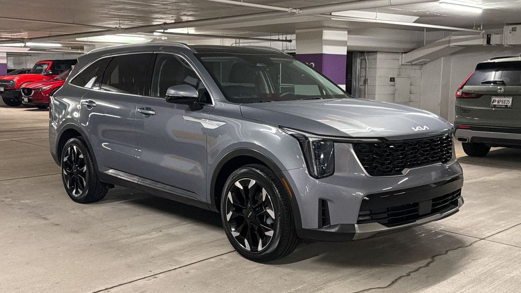 Everlasting Silver 2025 Kia Sorento SUV / Crossover Front-Wheel Drive 8-Speed Dual Clutch