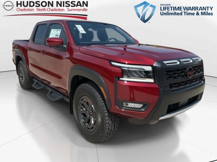 2025 Cardinal Red Metallic Tricoat Nissan Frontier PRO-4X 4X4 Truck