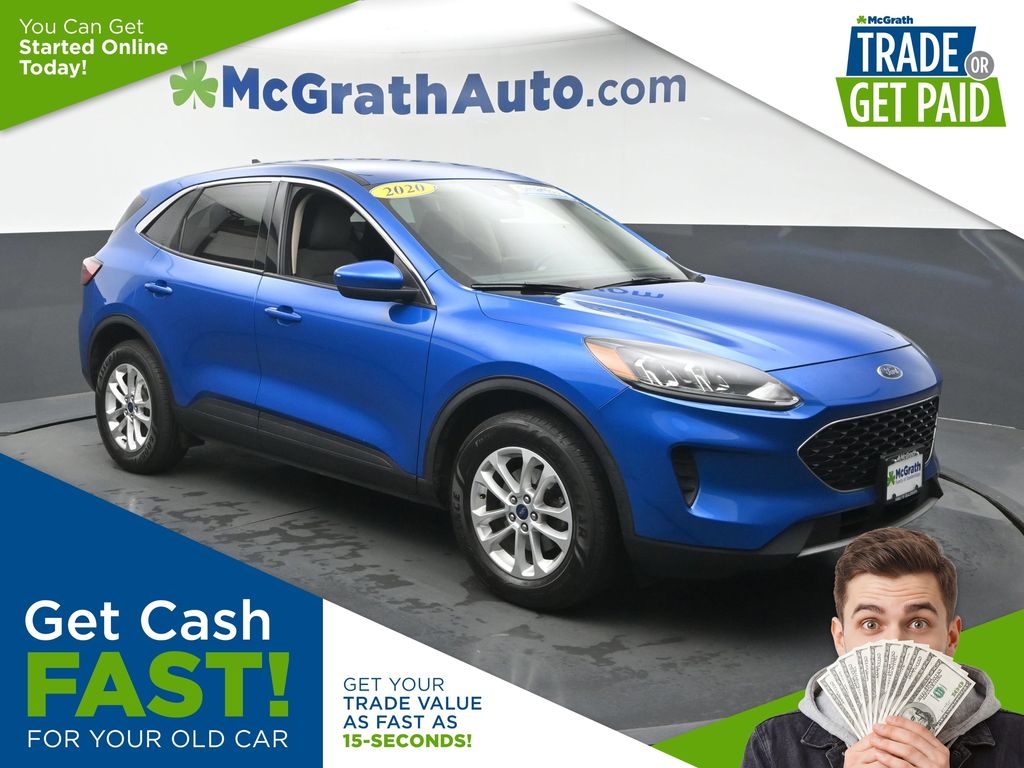 Blue Metallic 2020 Ford Escape SUV / Crossover All-Wheel Drive 8-Speed Automatic