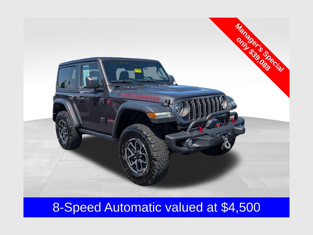 Gray (Granite Crystal Metallic Clearcoat) 2024 Jeep Wrangler SUV / Crossover Four-Wheel Drive 8-Speed Automatic
