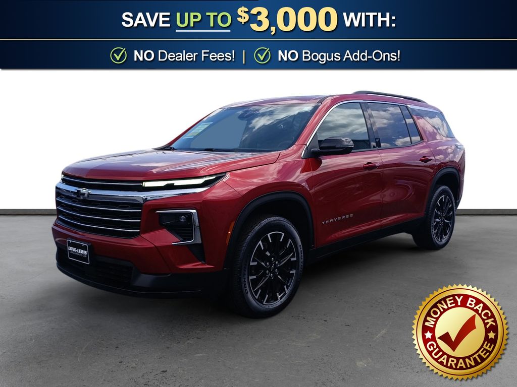 Radiant Red Tintcoat 2026 Chevrolet Traverse LT FWD SUV / Crossover Front-Wheel Drive 8-Speed Automatic