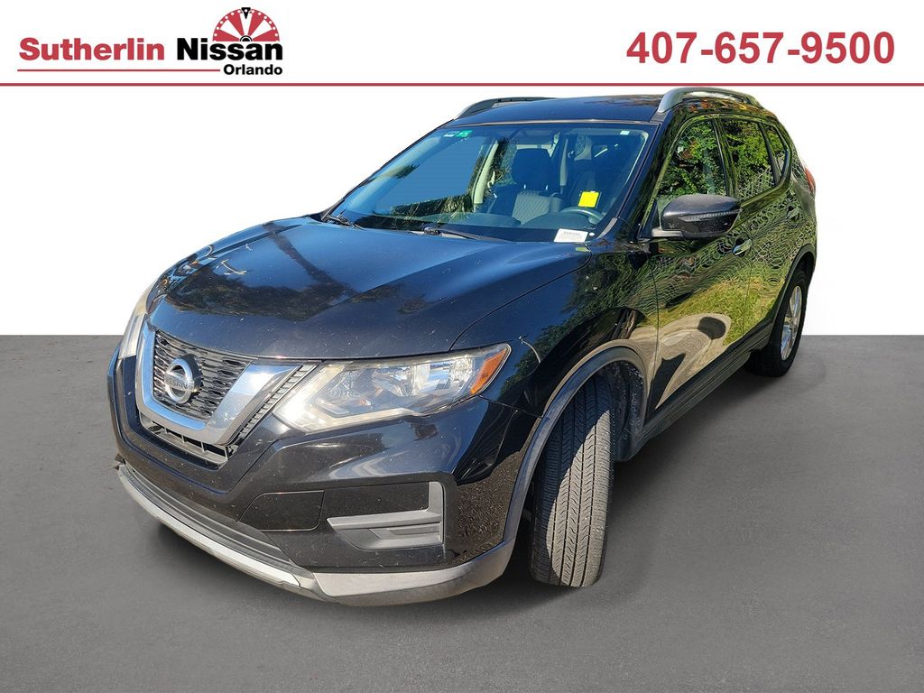 Gray (Magnetic Black) 2017 Nissan Rogue SUV / Crossover Front-Wheel Drive Continuously Variable Transmission