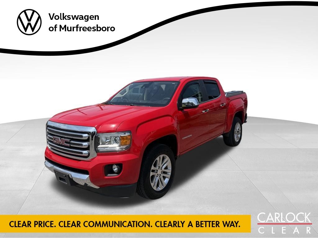 Cardinal Red 2016 GMC Canyon Pickup Truck 4X2 6-Speed Automatic