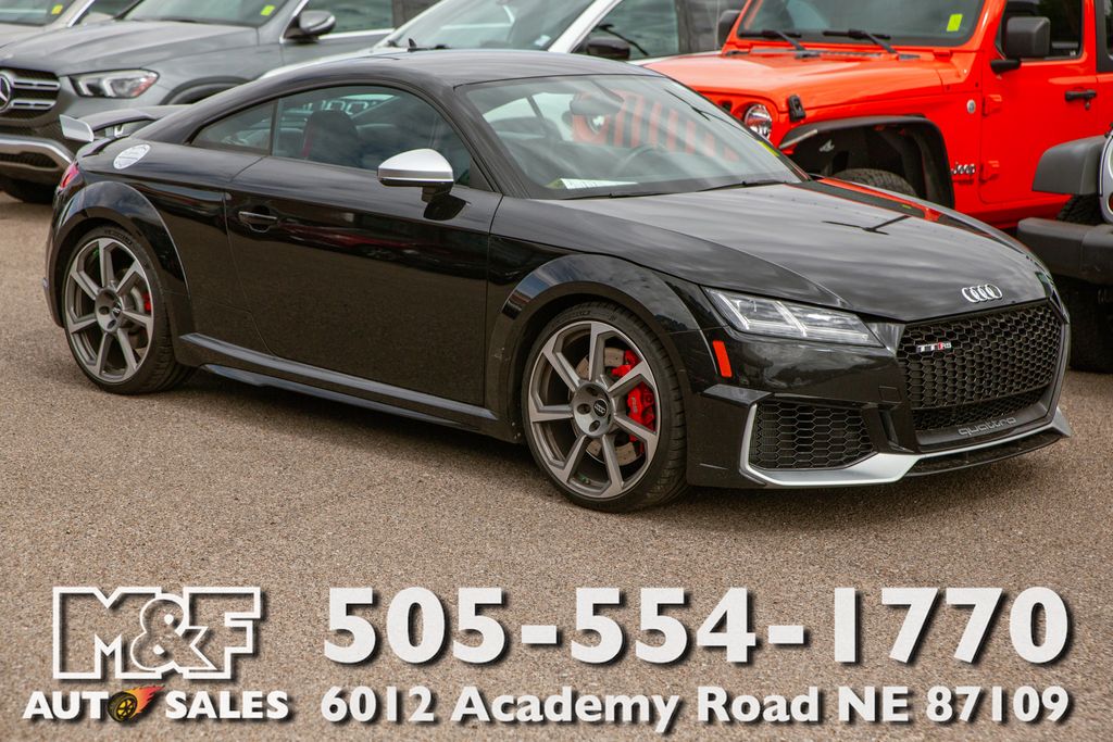 Black 2019 Audi TT RS Coupe All-Wheel Drive 7-Speed Automatic