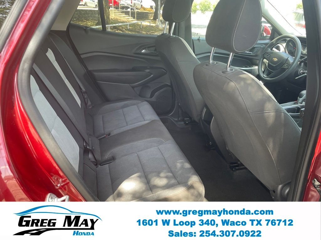 2025 Chevrolet Trax LS Red at Greg May Honda