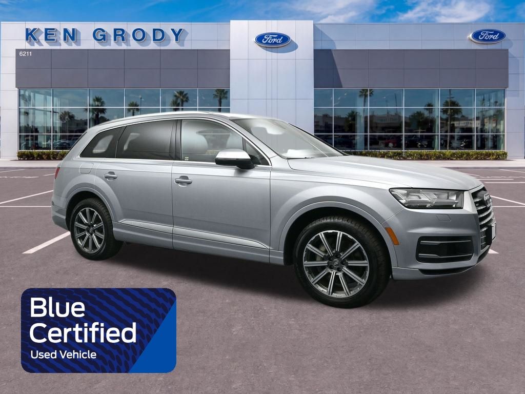 Silver Metallic 2017 Audi Q7 3.0T quattro Premium Plus SUV / Crossover All-Wheel Drive 8-Speed Automatic