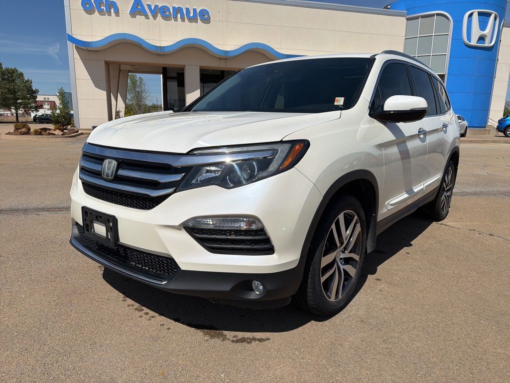 White Diamond Pearl 2017 Honda Pilot Elite AWD SUV / Crossover All-Wheel Drive 9-Speed Automatic