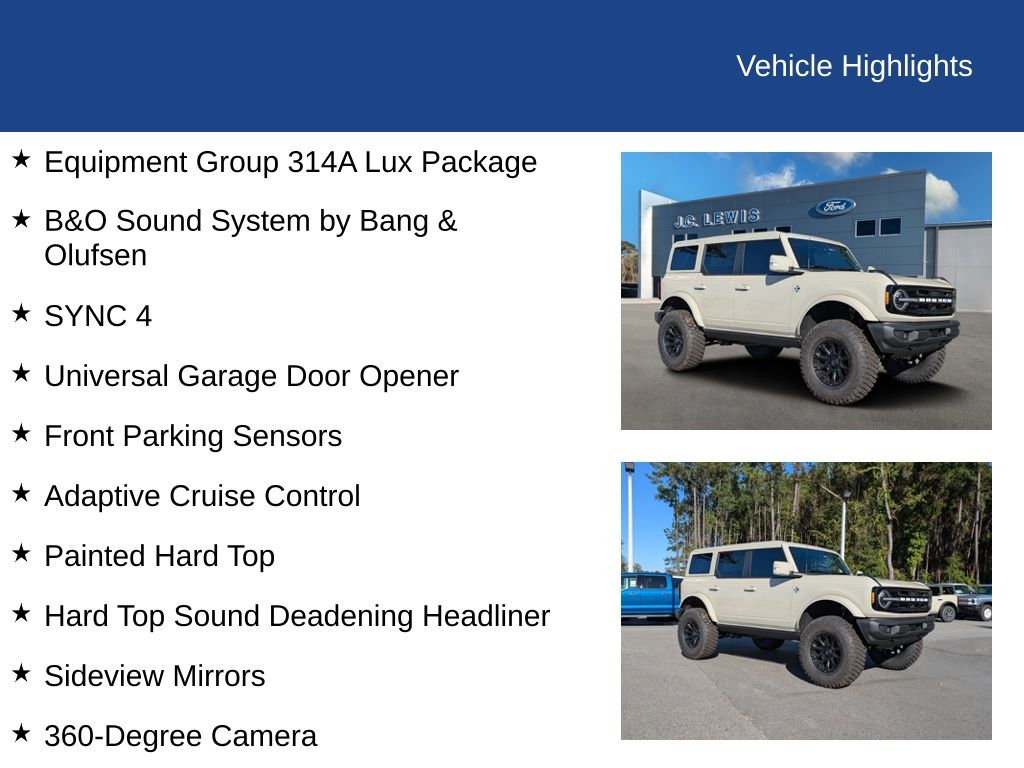 2025 Ford Bronco Outer Banks