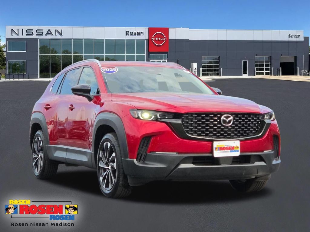 Soul Red Crystal Metallic 2025 Mazda CX-50 SUV / Crossover All-Wheel Drive Continuously Variable Transmission