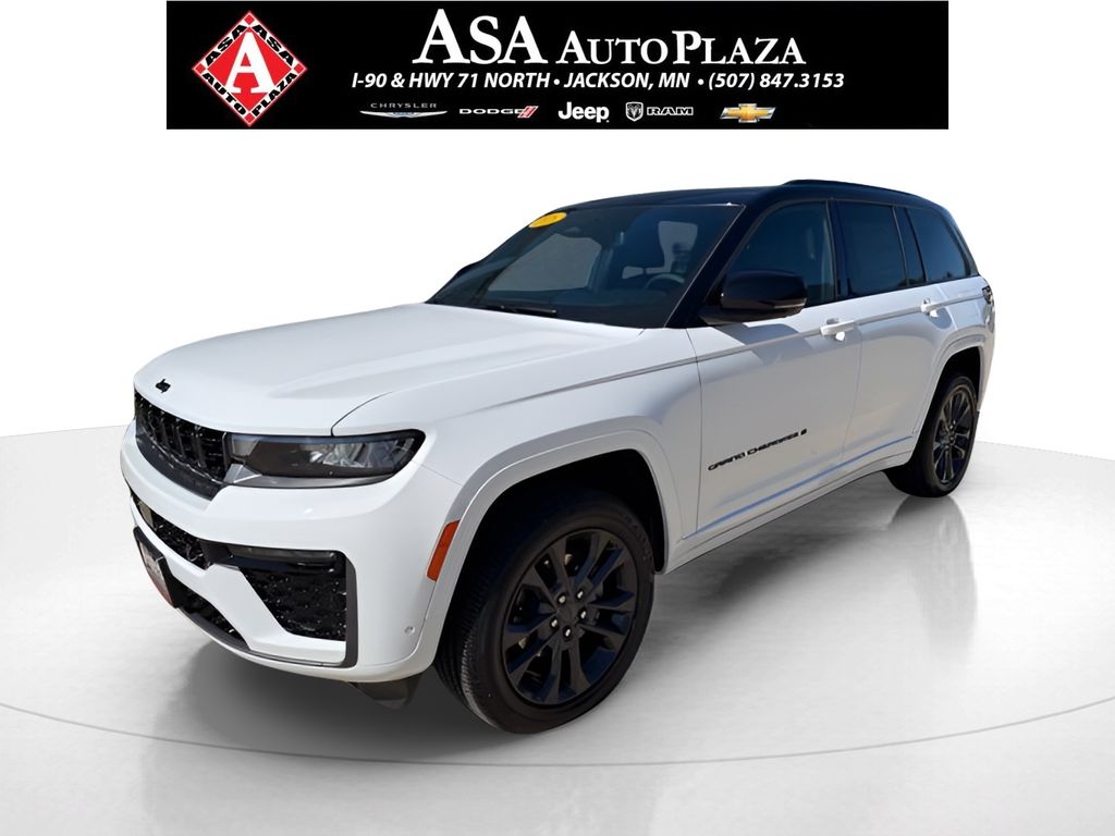 Bright White Clearcoat 2026 Jeep Grand Cherokee SUV / Crossover Four-Wheel Drive 8-Speed Automatic