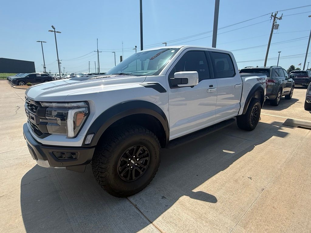 White Metallic 2025 Ford F-150 Pickup Truck Four-Wheel Drive Automatic