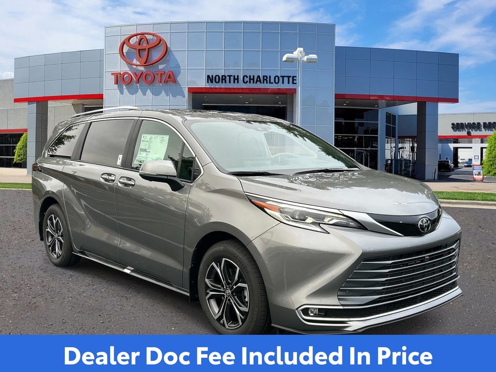 Heavy Metal 2026 Toyota Sienna Minivan All-Wheel Drive Continuously Variable Transmission