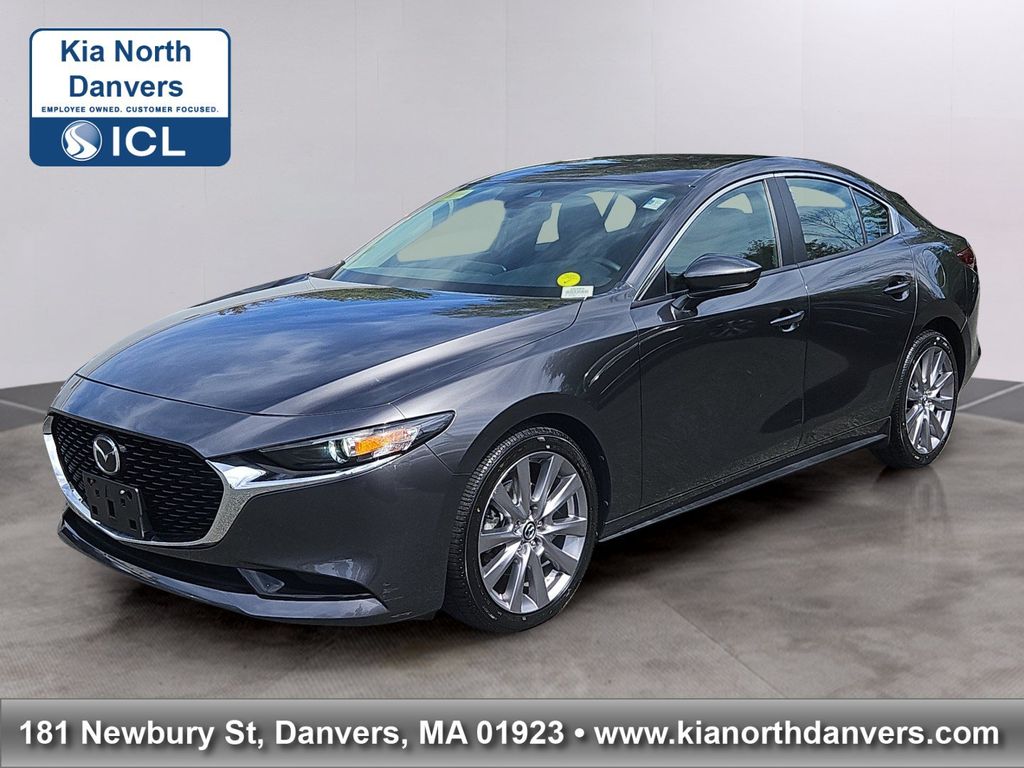 Machine Gray 2020 Mazda MAZDA3 Sedan All-Wheel Drive 6-Speed Automatic