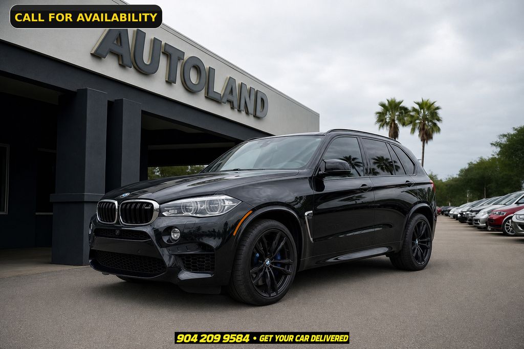 Black Sapphire Metallic 2018 BMW X5 M SUV / Crossover All-Wheel Drive 8-Speed Automatic