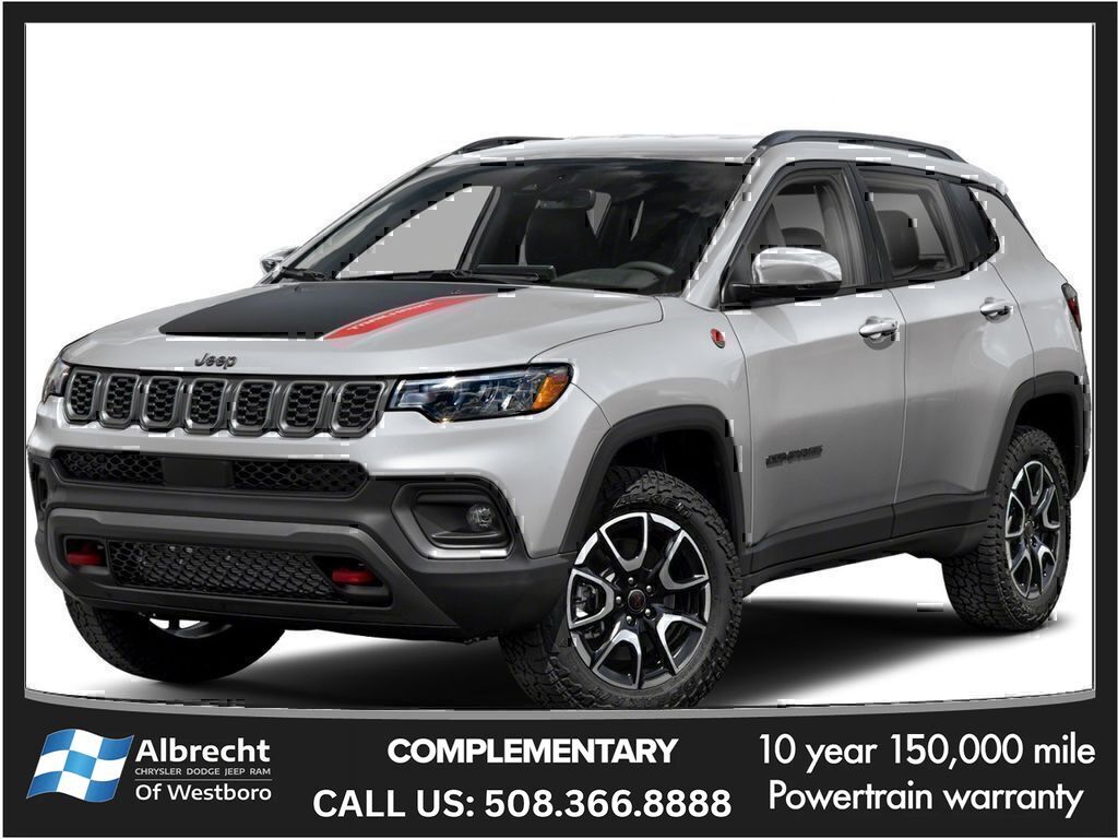 Silver Zynith Metallic Clearcoat 2026 Jeep Compass SUV / Crossover Four-Wheel Drive 8-Speed Automatic
