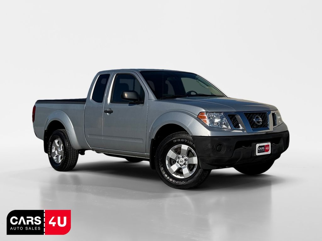 Silver Lightning Metallic 2010 Nissan Frontier SE V6 King Cab 4WD Pickup Truck Four-Wheel Drive 5-Speed Automatic Overdrive