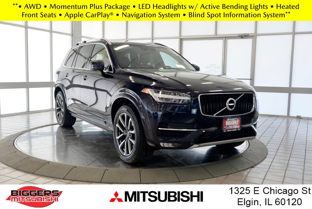 Magic Blue Metallic 2017 Volvo XC90 T6 Momentum AWD SUV / Crossover All-Wheel Drive Automatic