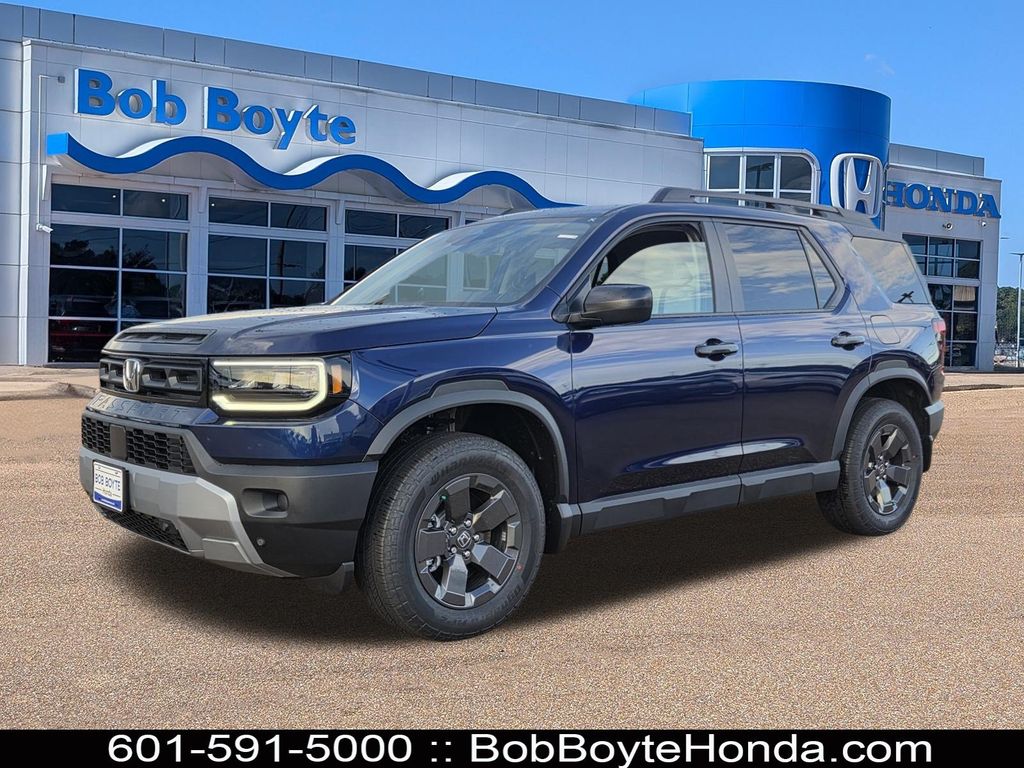 Black (Obsidian Blue) 2026 Honda Passport SUV / Crossover All-Wheel Drive Automatic