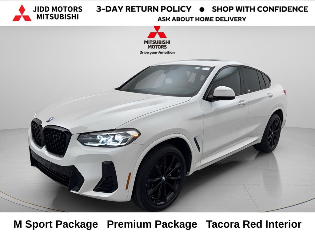 Alpine White 2022 BMW X4 xDrive30i AWD SUV / Crossover All-Wheel Drive 8-Speed Automatic