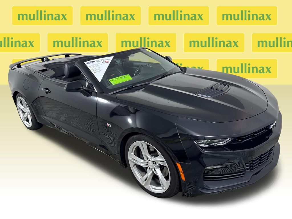 2020 Black Chevrolet Camaro SS RWD Convertible