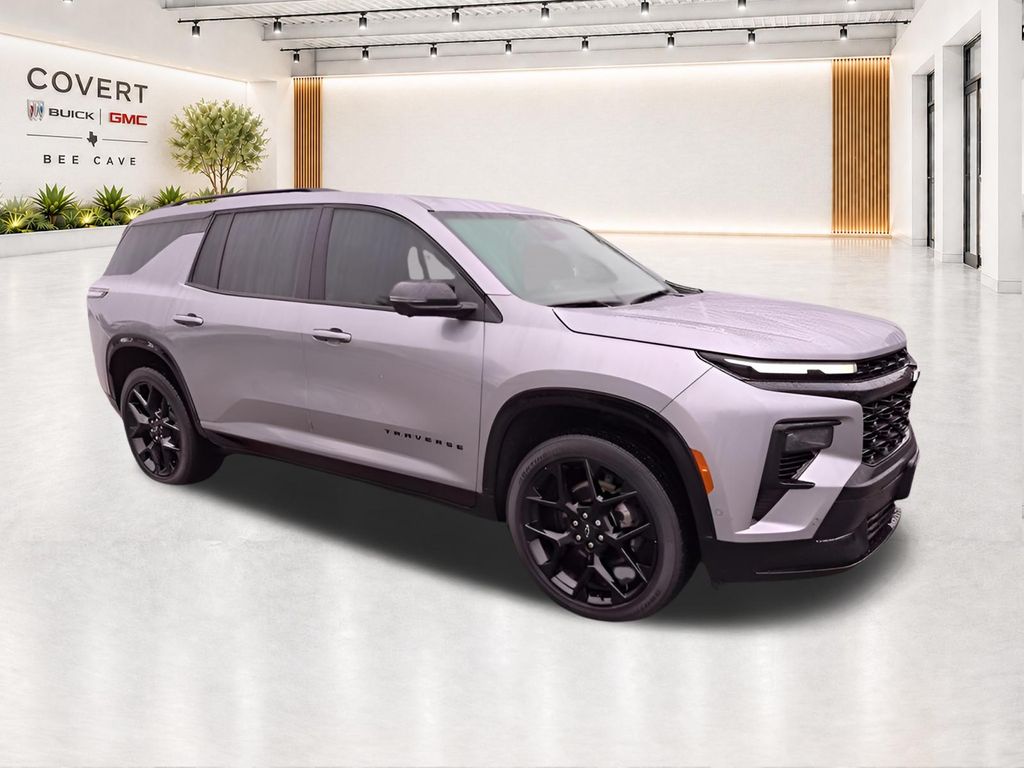 Sterling Gray Metallic 2024 Chevrolet Traverse SUV / Crossover Four-Wheel Drive 8-Speed Automatic