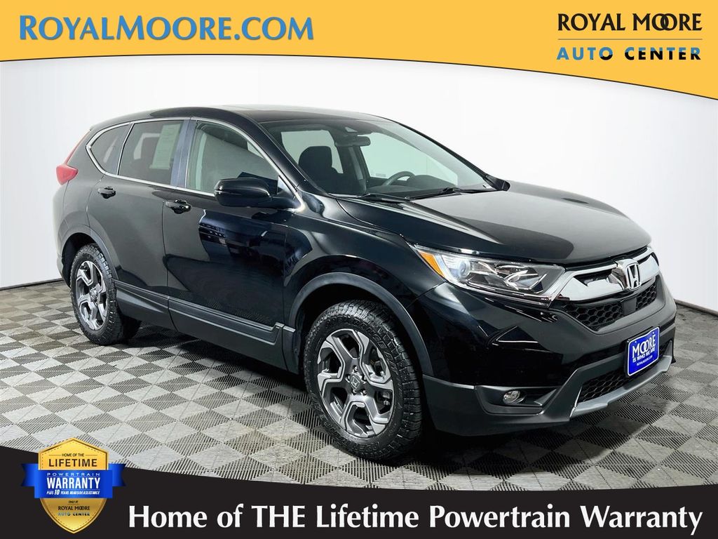 Black 2018 Honda CR-V SUV / Crossover All-Wheel Drive Continuously Variable Transmission