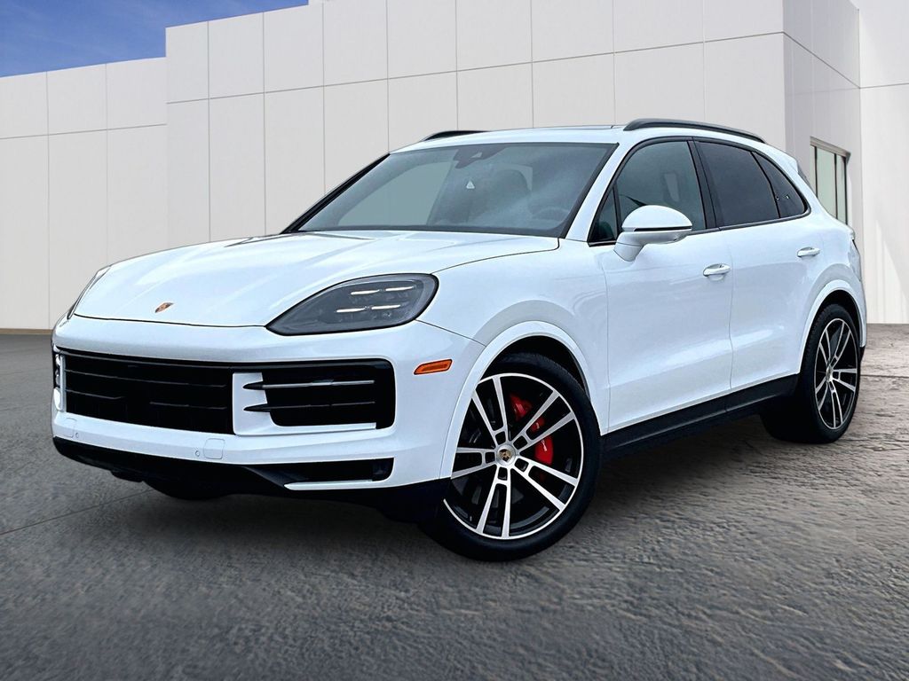 Carrara White Metallic 2024 Porsche Cayenne S AWD SUV / Crossover All-Wheel Drive 8-Speed Automatic