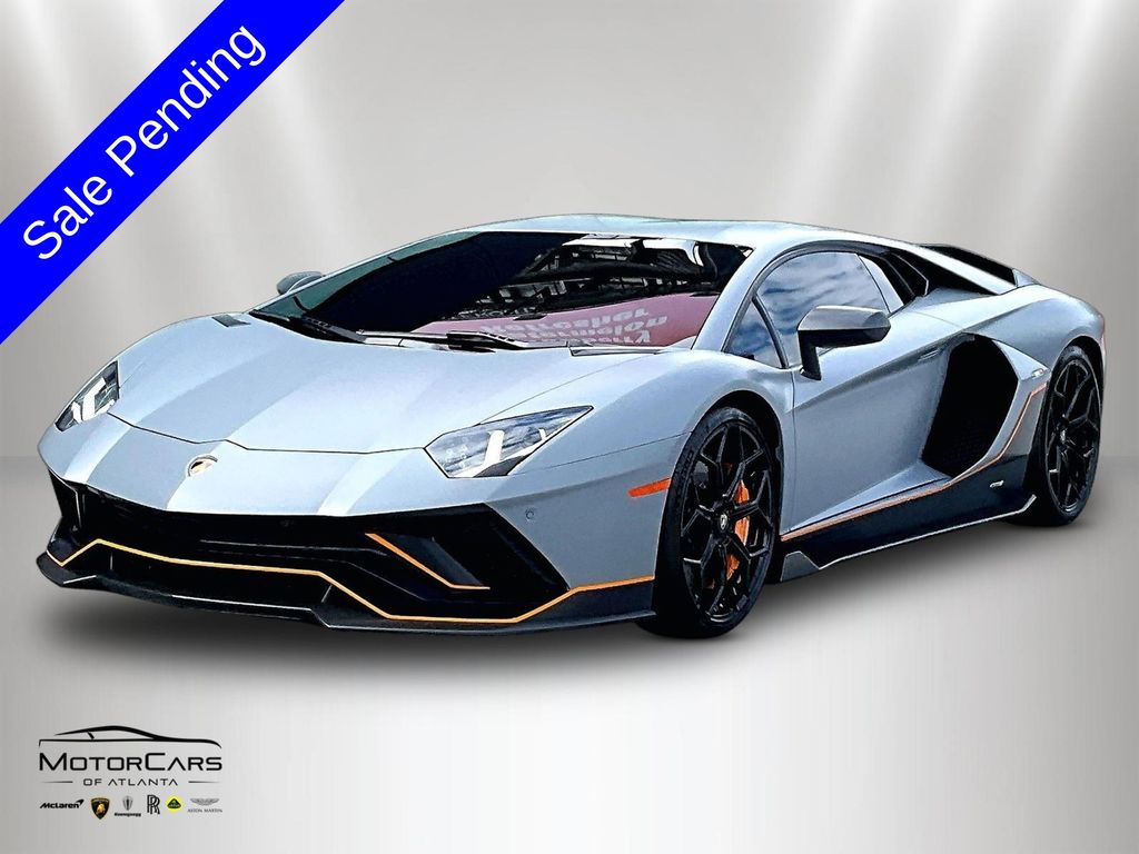 Grigio Acheso Matt 2022 Lamborghini Aventador Coupe All-Wheel Drive 7-Speed Automatic