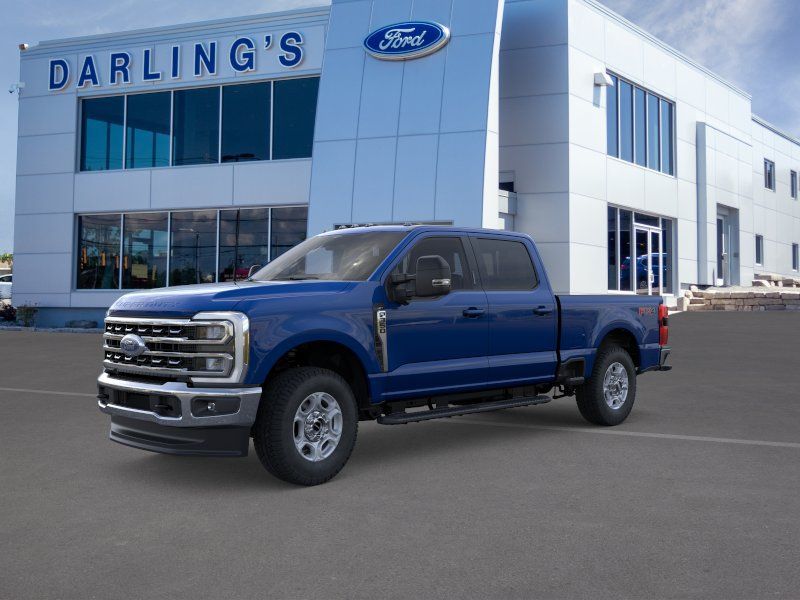 Argon Blue Metallic 2026 Ford F-350 Super Duty Pickup Truck Four-Wheel Drive Automatic