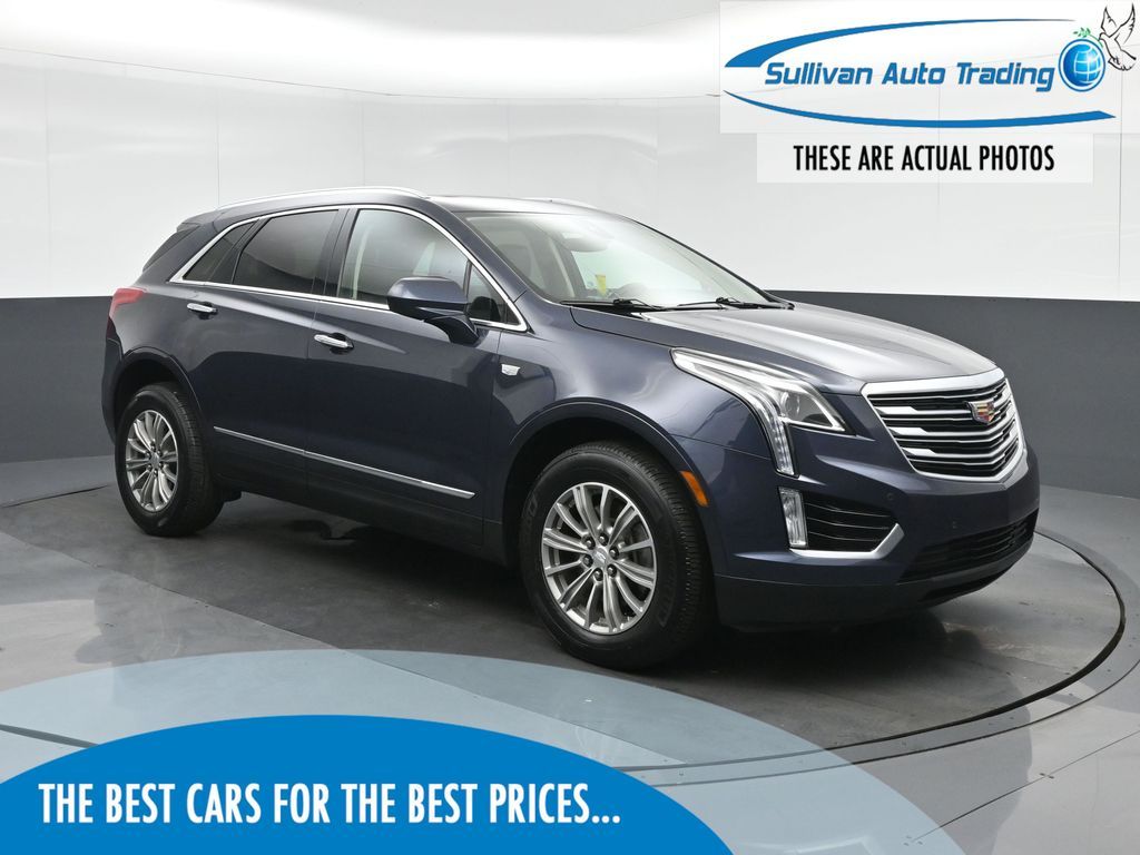 Harbor Blue Metallic 2018 Cadillac XT5 Luxury FWD SUV / Crossover Front-Wheel Drive 8-Speed Automatic