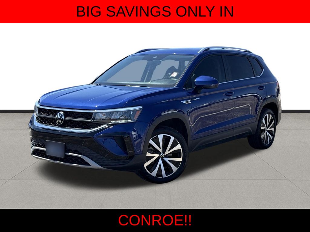 2023 Volkswagen Taos 1.5T SE Blue at Classic Elite Chevrolet Sugar Land