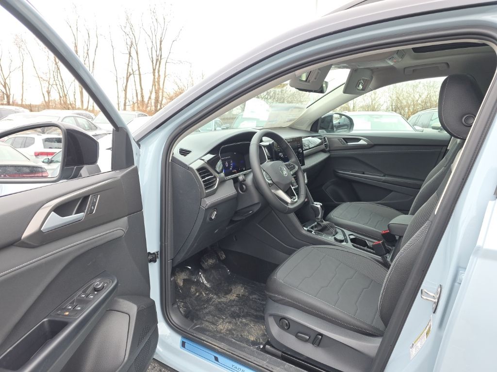 2026 Volkswagen Taos 1.5T SE Black Gray at Sutliff Volkswagen