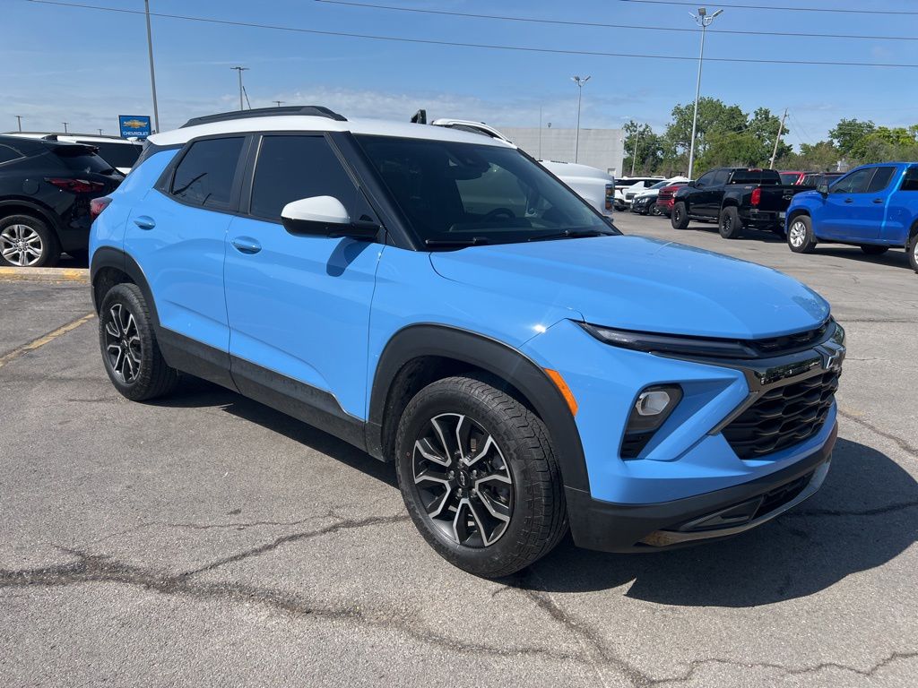Fountain Blue 2024 Chevrolet Trailblazer ACTIV FWD SUV / Crossover Front-Wheel Drive Continuously Variable Transmission