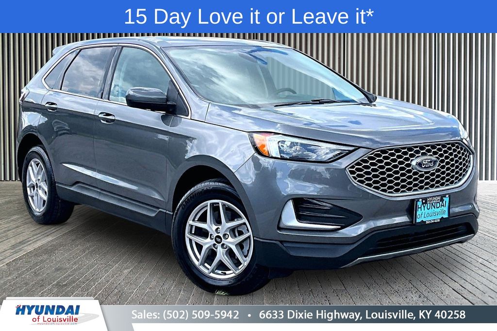Gray Metallic 2023 Ford Edge SUV / Crossover All-Wheel Drive 8-Speed Automatic