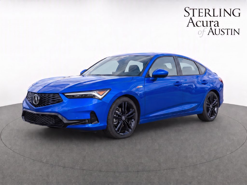 Blue 2026 Acura Integra Hatchback Front-Wheel Drive Continuously Variable Transmission