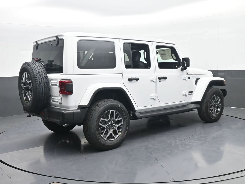 New 2026 Bright White Clearcoat Jeep Sahara image 6
