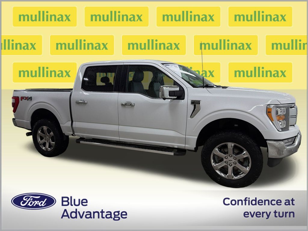 Certified Used 2022 White Ford Lariat image 2