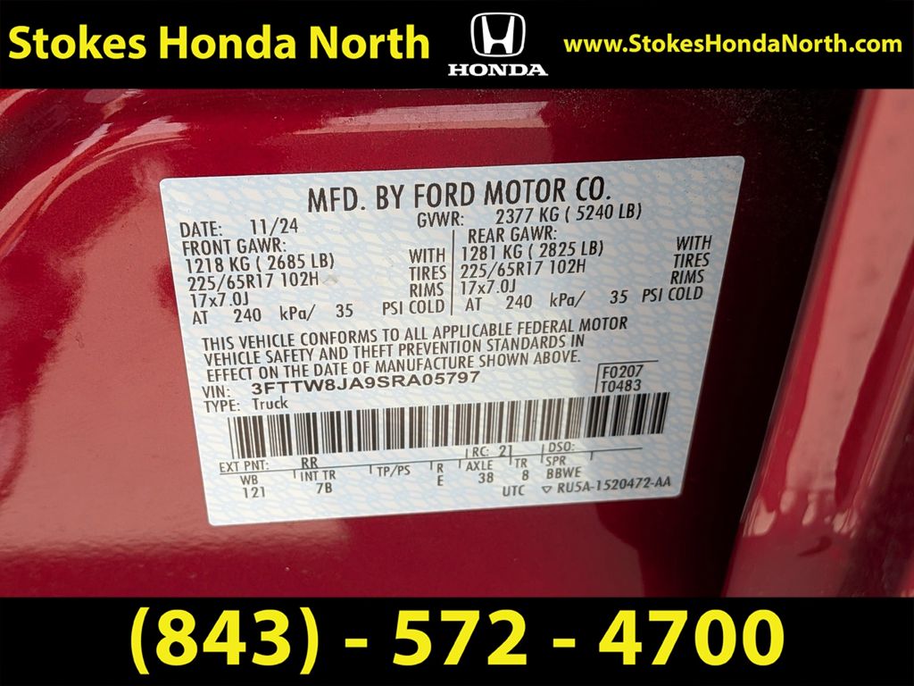 2025 Ford Maverick XLT Red at Jones Ford