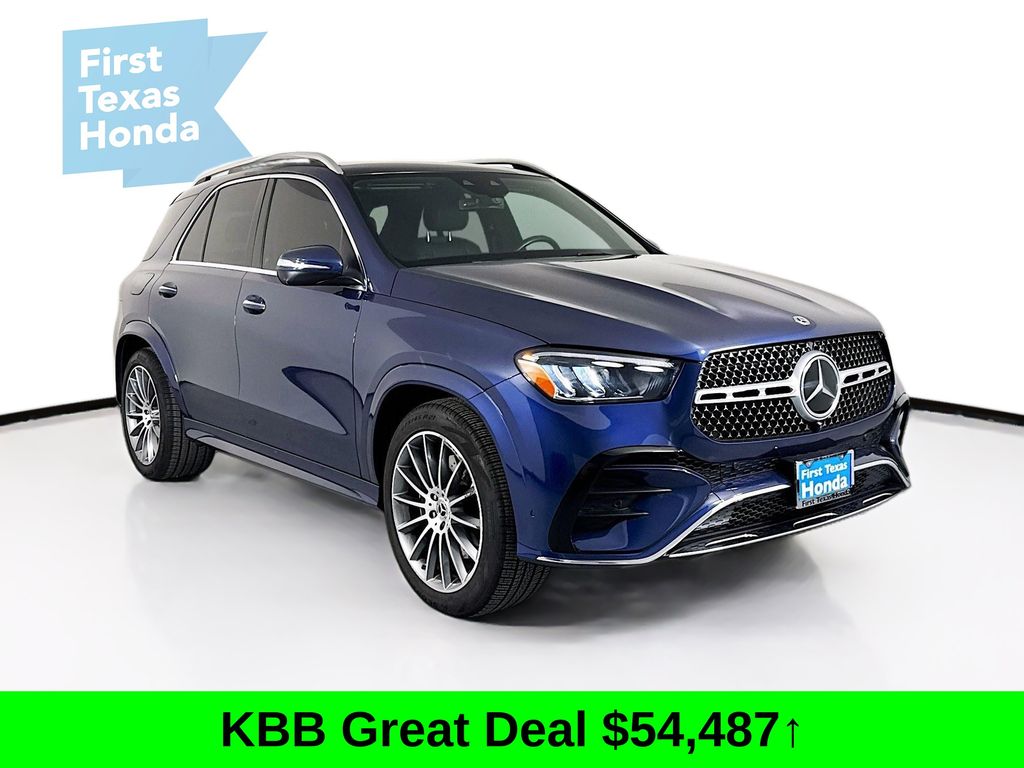 Blue 2025 Mercedes-Benz GLE 350 4MATIC SUV / Crossover All-Wheel Drive 9-Speed Automatic